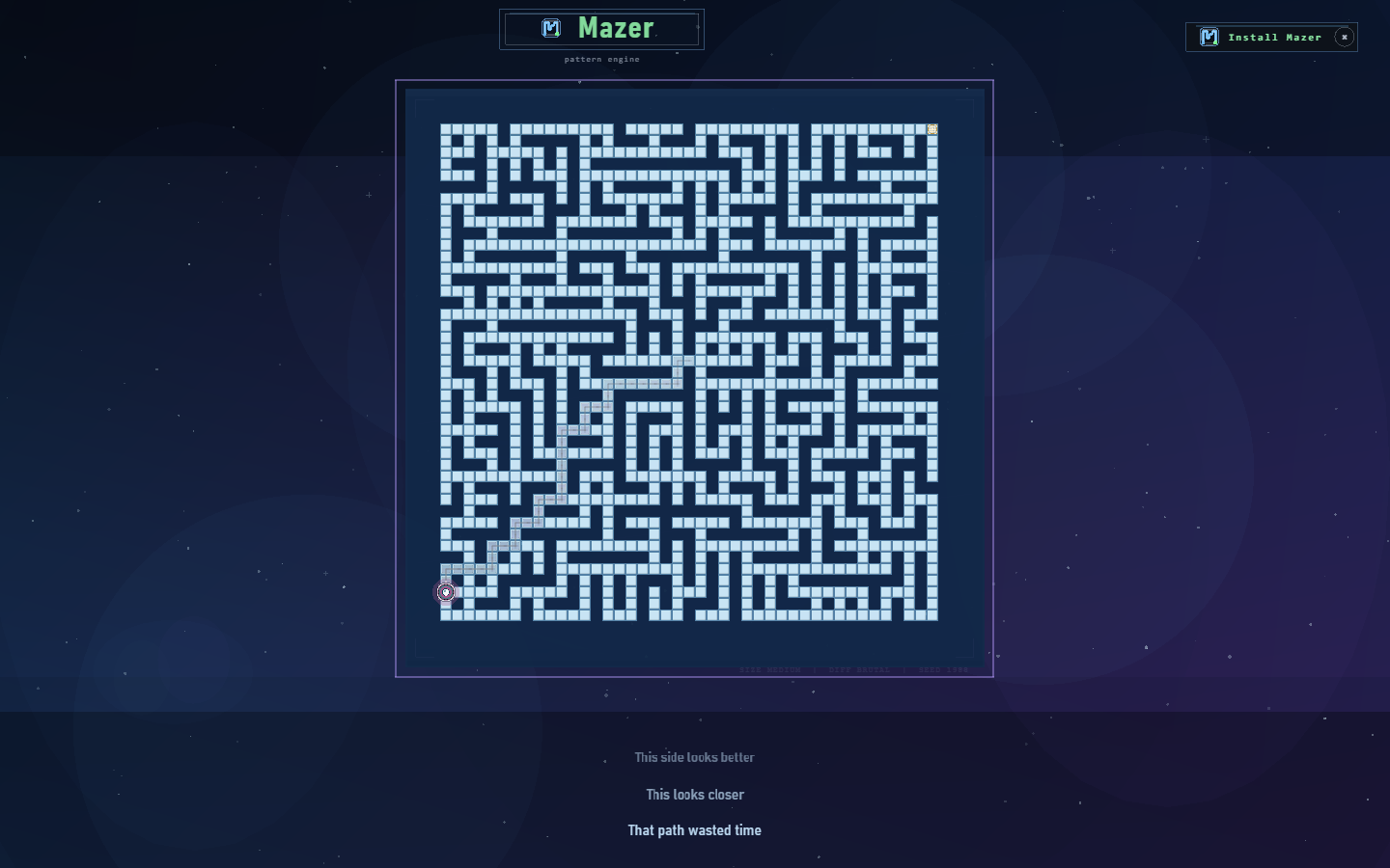 Mazer core watch mode